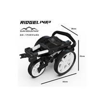 Sun Mountain Ridgeline 3 Manuell Golftrolley, rosa