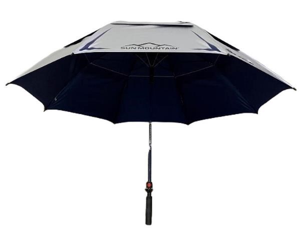Sun Mountain Chrome UV Golfschirm 68", dunkelblau