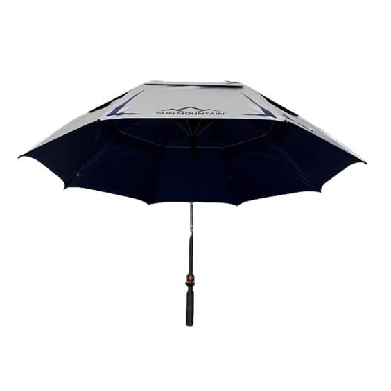 Sun Mountain Chrome UV Golfschirm 68", dunkelblau