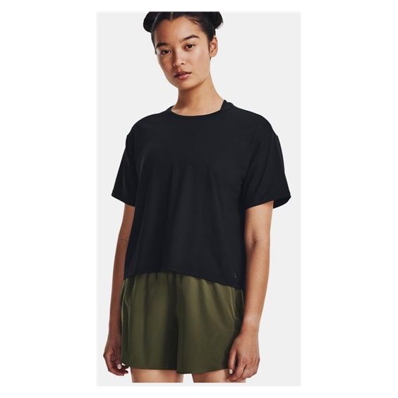 Under Armour Motion Short Sleeve Damen Shirt, schwarz