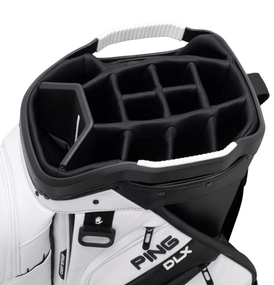 Ping DLX Cartbag, weiss