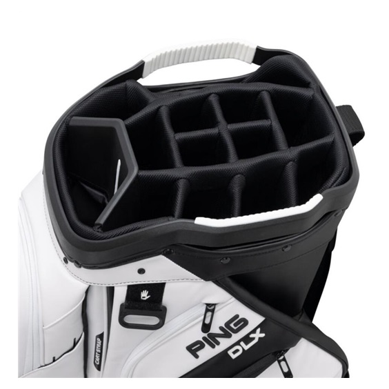 Ping DLX Cartbag, weiss