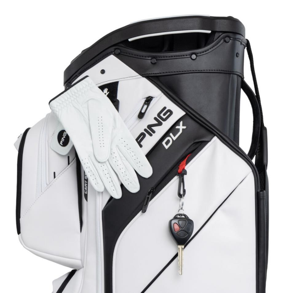 Ping DLX Cartbag, weiss