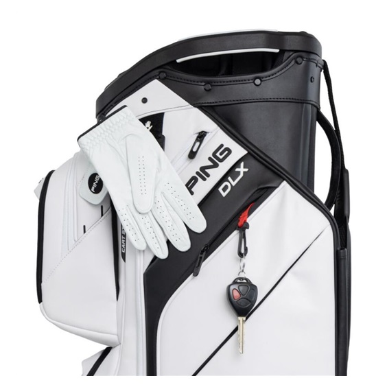 Ping DLX Cartbag, weiss