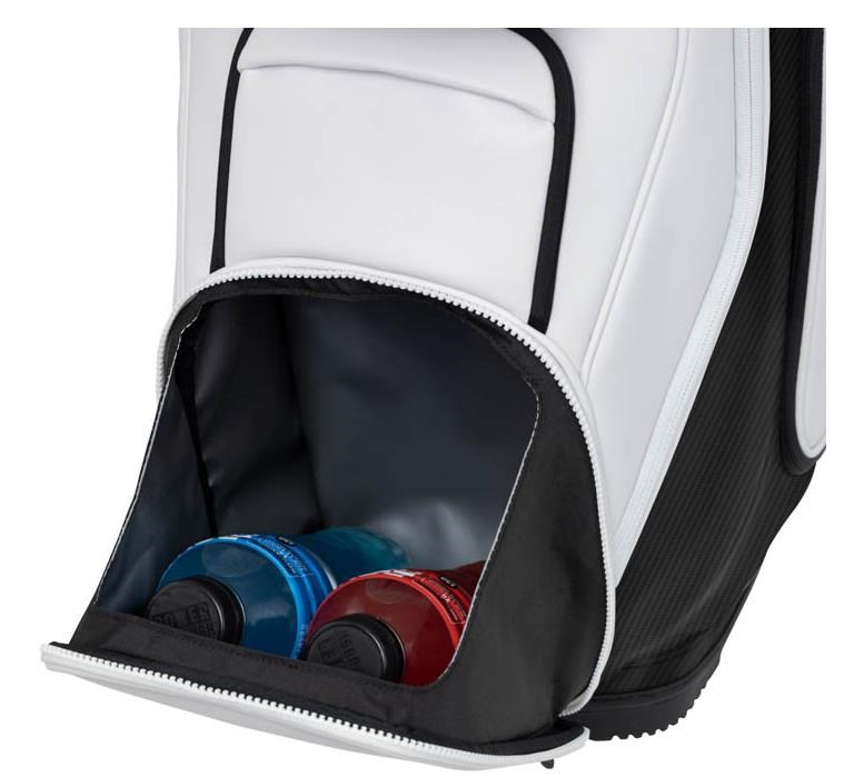 Ping DLX Cartbag, weiss/grau/blau