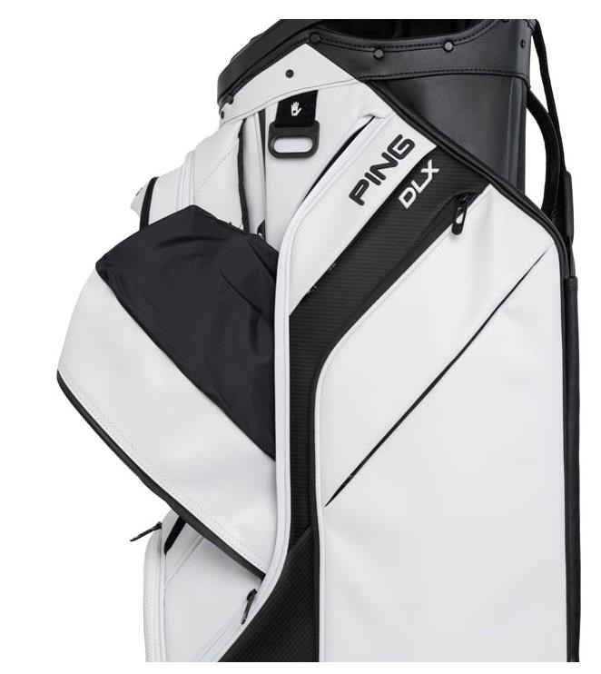 Ping DLX Cartbag, weiss/grau/blau