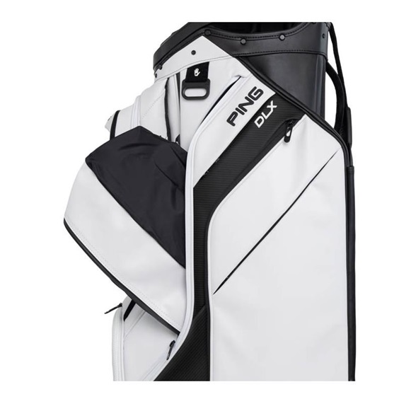 Ping DLX Cartbag, weiss/grau/blau