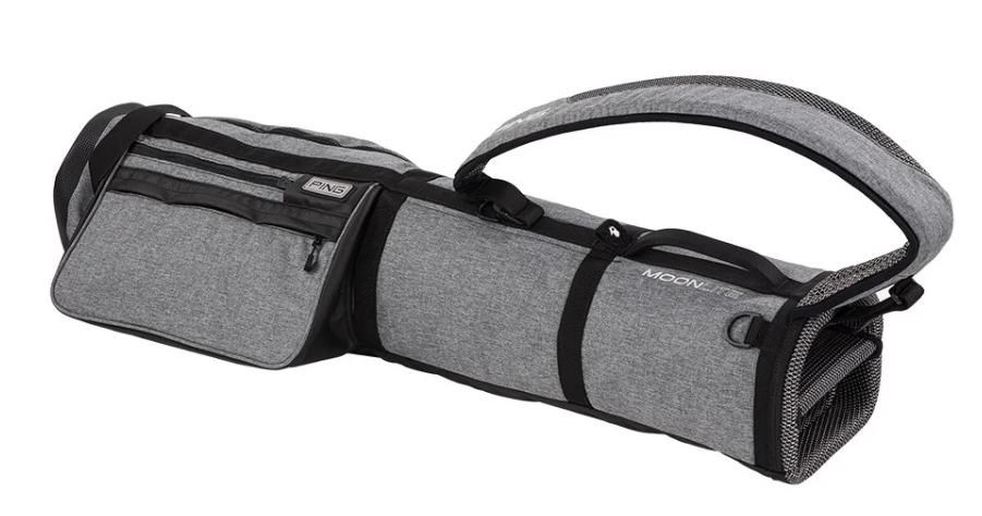 Ping Moonlite Standbag, grau/schwarz