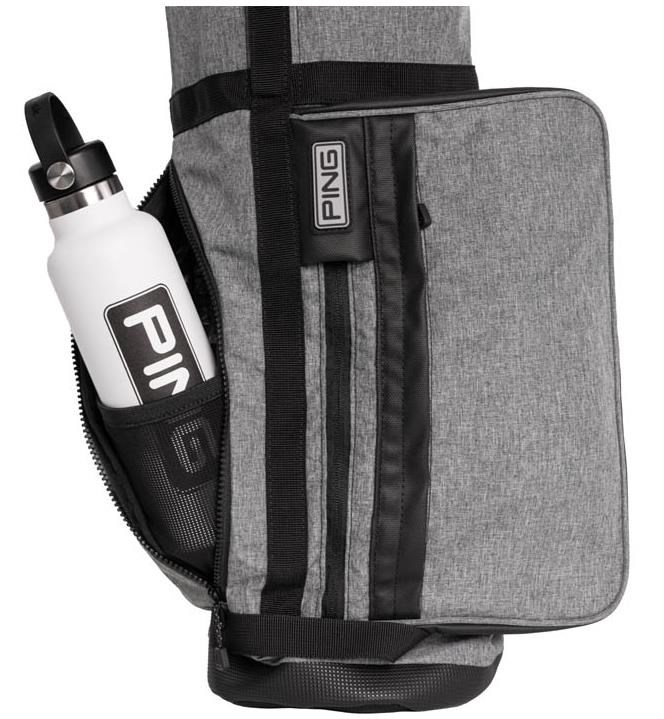 Ping Moonlite Standbag, grau/schwarz