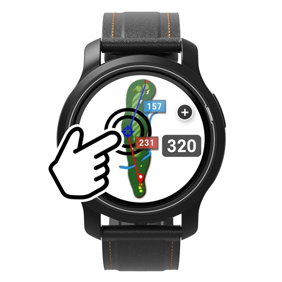 Golf Buddy aim W12 GPS Golfuhr