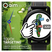 Golf Buddy aim W12 GPS Golfuhr