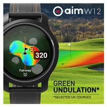 Golf Buddy aim W12 GPS Golfuhr