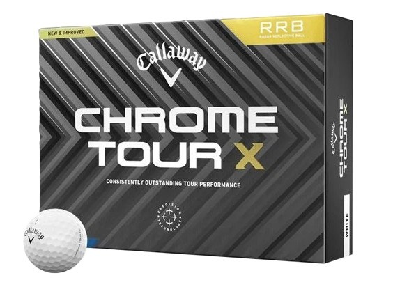 Callaway Chrome Tour X Radar Reflective Golfbälle