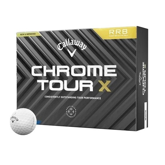 Callaway Chrome Tour X Radar Reflective Golfbälle