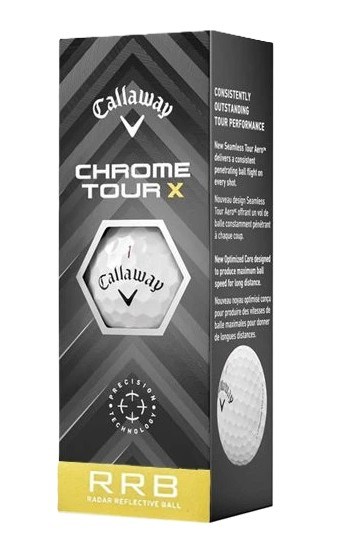 Callaway Chrome Tour X Radar Reflective Golfbälle