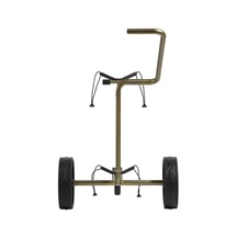 JuCad Carbon Verde Black Manuell Golftrolley + Tragetasche