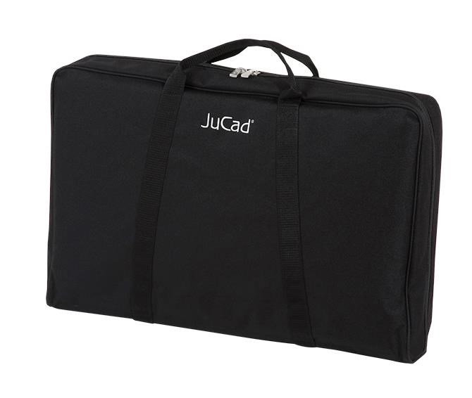 JuCad Carbon Verde Black Manuell Golftrolley + Tragetasche