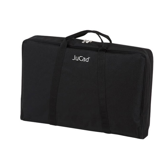 JuCad Carbon Verde Black Manuell Golftrolley + Tragetasche