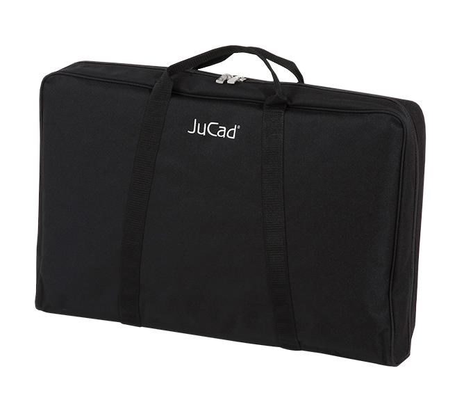 JuCad Carbon Verde Rosé Manuell Golftrolley + Tragetasche