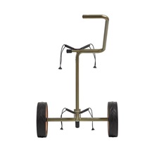 JuCad Carbon Verde Rosé Manuell Golftrolley + Tragetasche