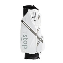 JuCad Aquastop Plus Cartbag, weiss/grau
