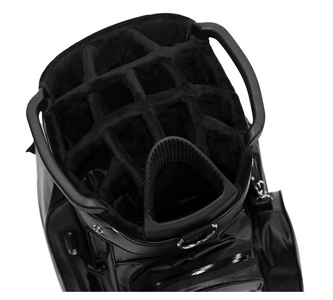 JuCad Aquastop Plus Cartbag, weiss/grau
