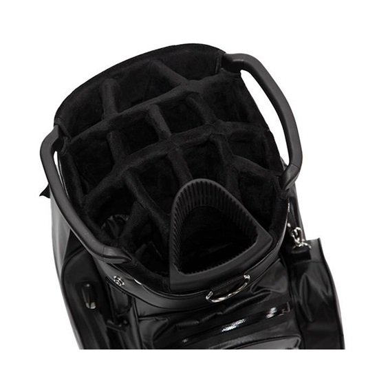JuCad Aquastop Plus Cartbag, weiss/grau