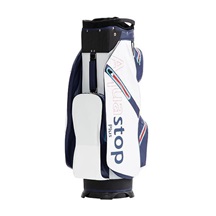 JuCad Aquastop Plus Cartbag, weiss/blau/rot (racing design)