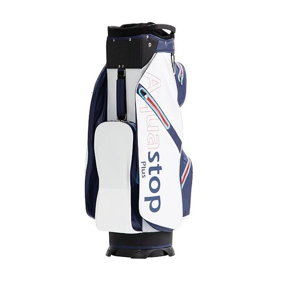 JuCad Aquastop Plus Cartbag, weiss/blau/rot (racing design)