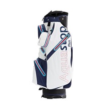 JuCad Aquastop Plus Cartbag, weiss/blau/rot (racing design)