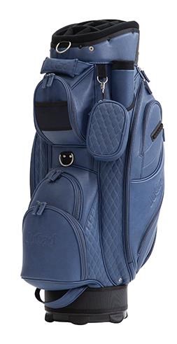 JuCad Style Cartbag, dark blue/leather optic