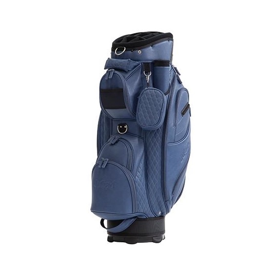 JuCad Style Cartbag, dark blue/leather optic