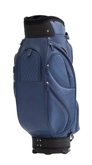 JuCad Style Cartbag, dark blue/leather optic
