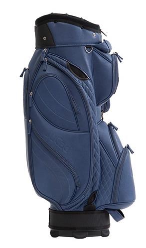 JuCad Style Cartbag, dark blue/leather optic