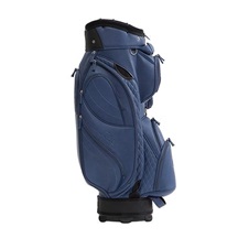 JuCad Style Cartbag, dark blue/leather optic