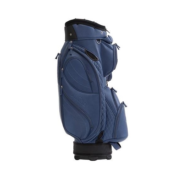 JuCad Style Cartbag, dark blue/leather optic