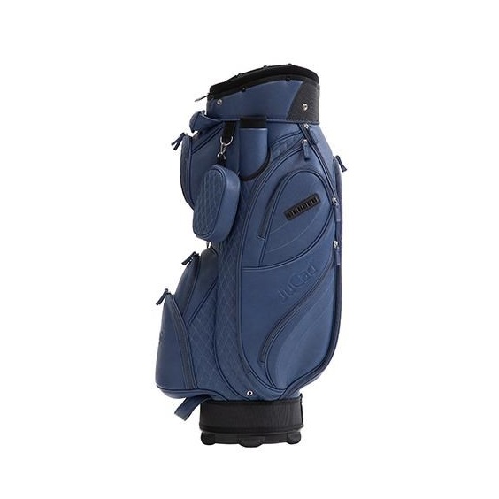 JuCad Style Cartbag, dark blue/leather optic