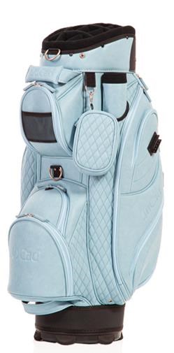 JuCad Style Cartbag, bright blue/leather optic