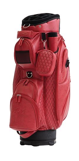 JuCad Style Cartbag, red/leather optic