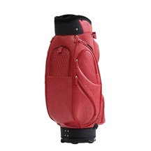 JuCad Style Cartbag, red/leather optic
