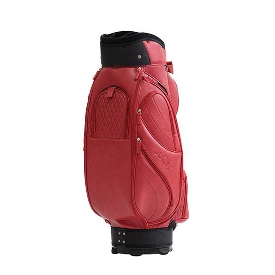 JuCad Style Cartbag, red/leather optic