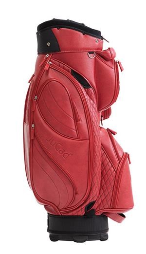 JuCad Style Cartbag, red/leather optic