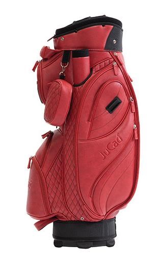JuCad Style Cartbag, red/leather optic