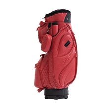 JuCad Style Cartbag, red/leather optic
