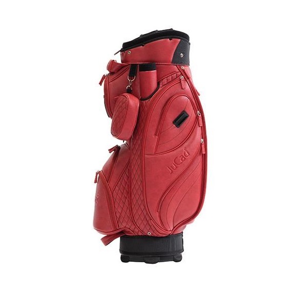 JuCad Style Cartbag, red/leather optic