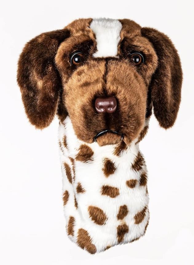 Daphne Dolphin Driver Headcovers, Short Haired Pointer