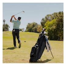 Sunday Golf Ryder S-Class Standbag, schwarz
