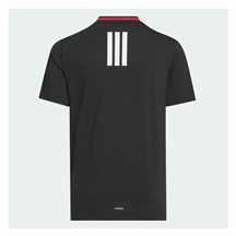 Adidas Sport Collar Boys Jungen Polo, schwarz