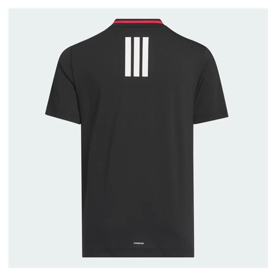 Adidas Sport Collar Boys Jungen Polo, schwarz