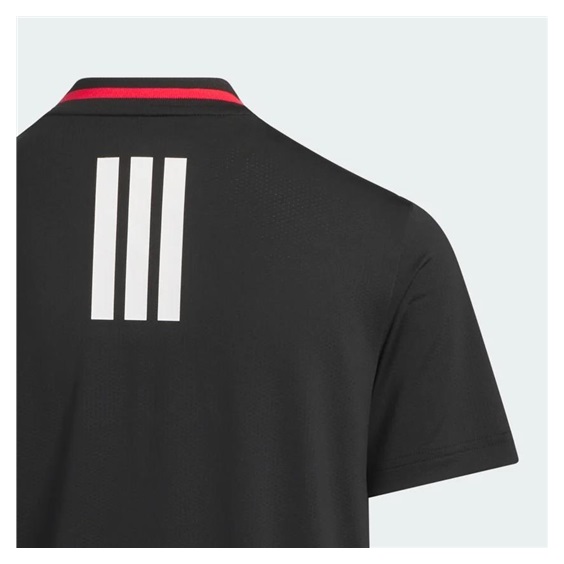Adidas Sport Collar Boys Jungen Polo, schwarz